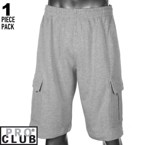 ProClubT-Shirts.com | Men's Fleece Cargo Shorts