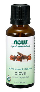 organic clove oil
Now clove oil
1 oz bottle