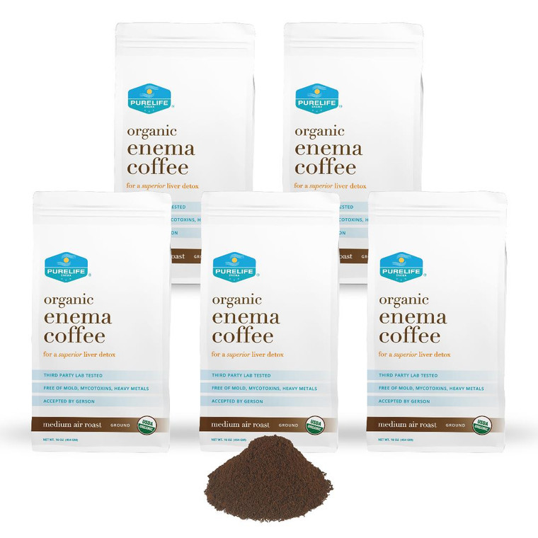 medium roast enema coffee
5 lbs 
organic 
lab tested