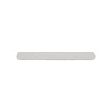 A pack of 50 wooden straight shape nail files in a light, natural wood finish.