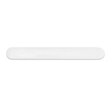 A nail file with a smooth surface and rounded edges, designed for shaping and smoothing nails.