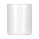 A white ceramic mug, 325ml capacity, presented in a box with a logo.