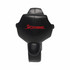 A black motorbike-shaped stress reliever with a logo on it. Ideal for stress relief and fun.