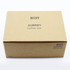 A brown cardboard box containing the "Aubrey Coffee/Tea Set," with a simple logo and illustration on the front.