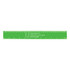 A green plastic ruler measuring 30cm, featuring a logo and printed measurement markings along its edge.