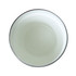 A drink bowl in a light colour with a dark rim, featuring a smooth interior and no visible logos.