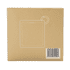 A brown cardboard box featuring a simple line drawing of a power bank and a circular attachment point.