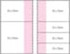 A laminated pad with a four-colour cover featuring a pink design and multiple sections for notes.