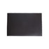 A black PVC Spiraloop logo mat with a smooth, flat surface, suitable for office and business environments.