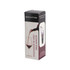 A wine aerator in a sleek box, featuring a black and burgundy design with a logo and image of the product.