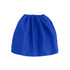 A bright blue waterproof boot cover with an elastic opening at the top. The cover is gathered and lightweight.