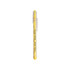 A yellow Puzzle Maze Pen with a transparent body and clip, featuring a logo on the barrel.