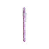 A purple Puzzle Maze Pen with a clear clip, featuring a geometric design and a branding logo.