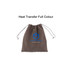 A drawstring pouch in a grey colour, featuring a logo and branding on the front.