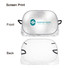 An aluminum car snow cover with a silver reflective front and a white back, featuring a logo.