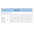 Size chart displaying measurements for men's sizes, including full chest and total length in various sizes from S to 5XL.