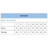 A size chart featuring measurements for men's singlets, including full chest and total length in various sizes.
