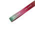 A ribbon in shades of pink and green, featuring the text "Flower Love" in white, with a smooth satin finish.