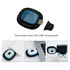 A removable USB-rechargeable lamp in a black case, positioned next to a charging device.