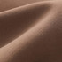 A close-up view of a soft, textured fabric in a warm, brown colour.