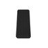 A heat-resistant silicone mat pouch in black with a textured wavy design. Features a logo.