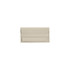 A PU leather glasses pouch in a light beige colour, featuring a flap closure and a logo.