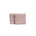 Two pale pink PU leather flip jewelry pouches with a simple design and a front pocket.