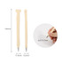 A bone-shaped pen in soft beige colour, featuring a 0.5mm refill with a smooth writing tip.