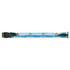 A full colour luggage strap featuring a scenic design and a logo. The strap is predominantly blue and green.