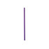A purple stainless steel straw, featuring a smooth surface and a slight grip texture near the top.