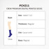 Crew Premium Digital Printed Socks in navy blue, designed for adult sizes 7-12, with regular thickness and base.