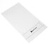 A white cotton gym towel featuring a logo. It is soft and suitable for leisure and outdoor activities.