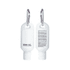 A white 30ml SPF 50 sunscreen lotion with a carabiner attachment, featuring a logo and text on the packaging.