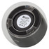 A black bass speaker featuring a round base with a logo and model information on the underside.