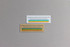 Two seed paper bookmarks in natural and brown shades, featuring vibrant stripes and branding.