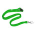 A vibrant green bootlace lanyard, 12mm wide, featuring a swivel clip for secure attachment.
