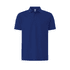 A navy blue Men's Prime Polo shirt featuring a collar and a logo on the chest.