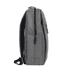A grey Blackburn Backpack featuring a zippered closure and multiple compartments, including a front pocket.
