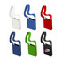 A collection of Curl Sling Bags in white, red, green, navy blue, and black, featuring front pockets and handles.