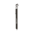 A metal tyre gauge featuring a chrome finish and an angled nozzle, with branding along the side.
