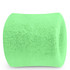 A bright green Terry Wrist Sweatband with a soft texture and branding visible.