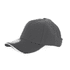 A grey Baker 6-panel cap featuring cotton twill contrast piping and a logo.