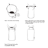 Instructions for a waterproof dry bag featuring a roll-top closure and buckle. Includes diagrams in black and white.