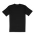 A black Classic Fit Tee displayed from the back, featuring short sleeves and a plain design.