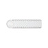 A transparent magnifying ruler, 15cm in length, featuring measurements and a circular magnifying section.