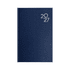 A navy blue A5 day-to-day diary featuring a textured pattern and a year indicator on the cover, along with a logo.
