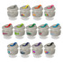 A drink bottle collection featuring the Valencia Cup in various colours with grey lids and hooks, each with logos.