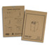 A cardboard packaging featuring assembly instructions for a wooden money box model, with a simple line design and branding.