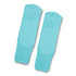 Fluffy grip socks in a soft turquoise colour, featuring textured grips for added traction.