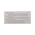 A product label with useful information about the Rizz Coffee Cup, including care instructions and safety warnings.